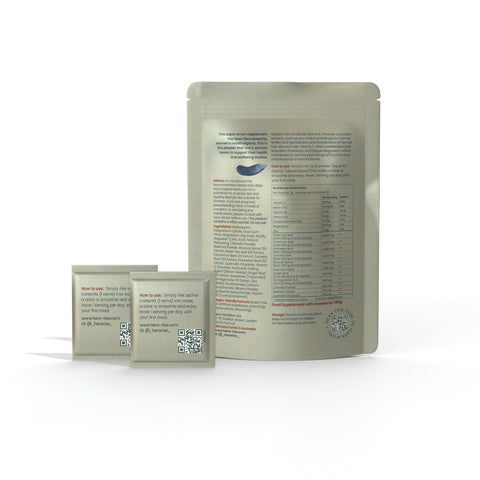 HeraRise 28 Day Pouch + 2 Single Serve Sachets (30 servings)