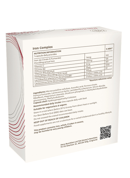 Fe Complex Iron Complex (60 Capsules) – Emma's Nutrition Shop