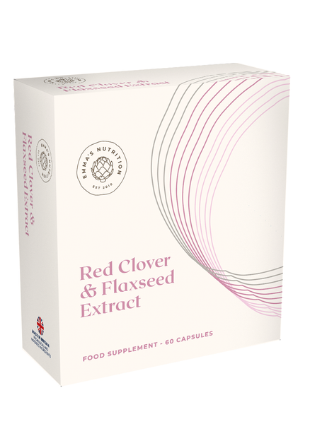 Red Clover & Flaxseed Extract (30 or 60 Capsules)